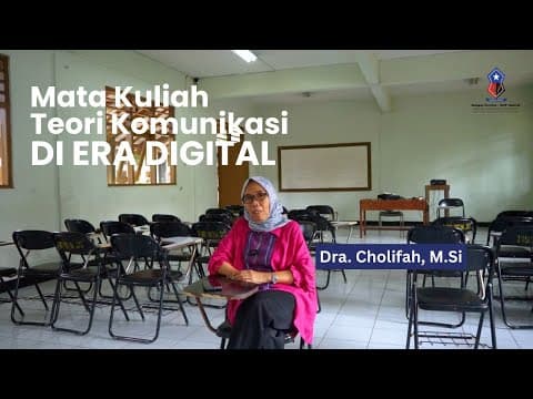 Mengenal Dasar Ilmu Komunikasi Melalui Mata Kuliah Teori Komunikasi